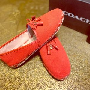 Coach Excellent condition flat espadrilles